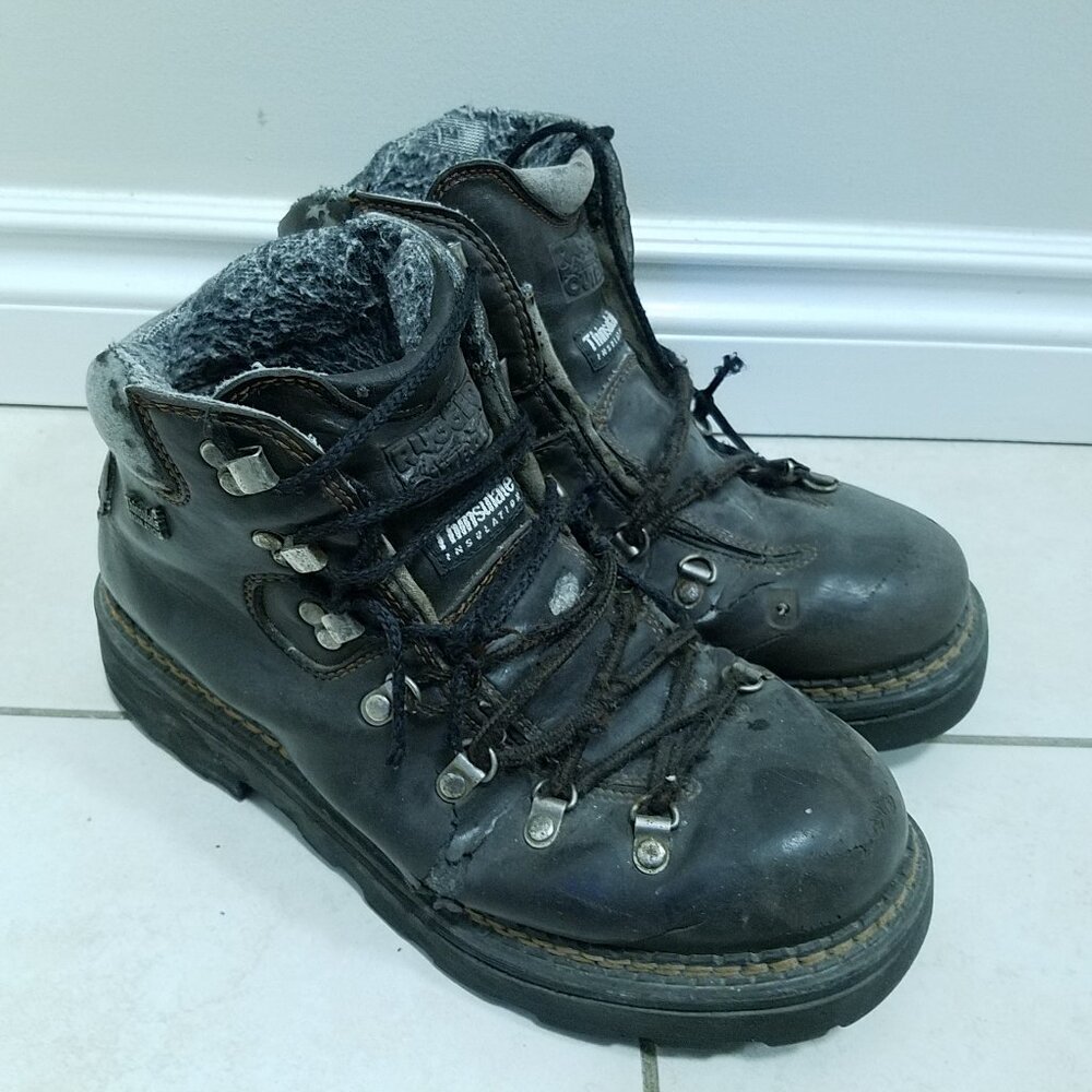 Rugged Outback Boots Thinsulate Insulation Boots Dark Brown Size 10 Mens